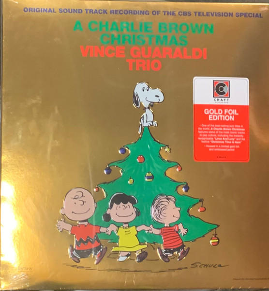 Vince Guaraldi Trio – A Charlie Brown Christmas (2022, Gold Foil