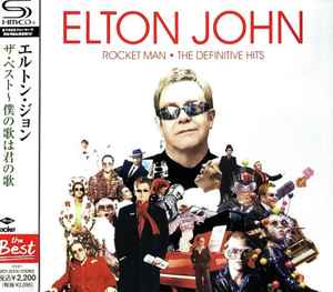 Elton John - Rocket Man: The Definitive Hits album cover