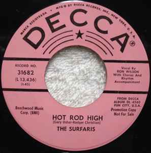 The Surfaris - Hot Rod High album cover
