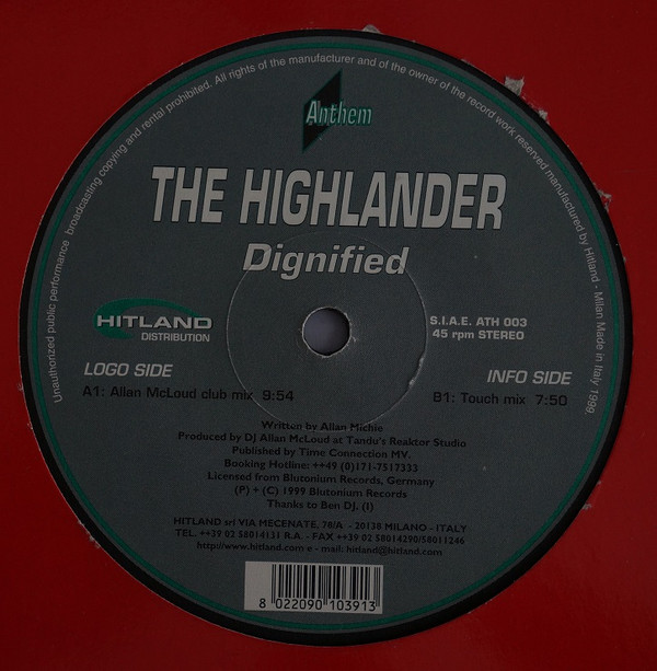 baixar álbum The Highlander - Dignified