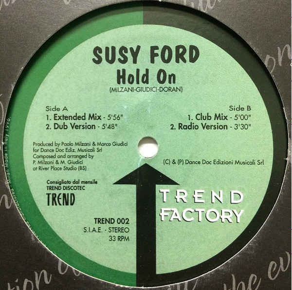 baixar álbum Susy Ford - Hold On