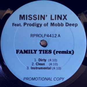 Missin' Linx - Family Ties (Remix) / Hotness album cover