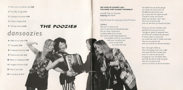 lataa albumi The Poozies - Dansoozies