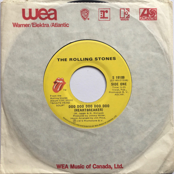 The Rolling Stones Doo Doo Doo Doo Doo (Heartbreaker) Lyrics