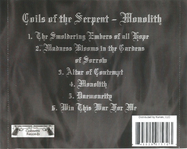 descargar álbum Coils Of The Serpent - Monolith
