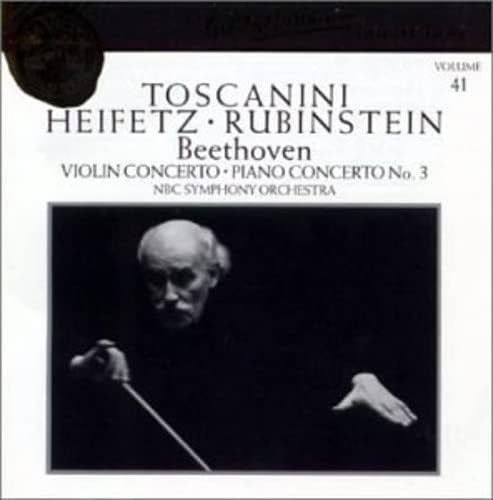 Beethoven - Toscanini, Heifetz, Rubinstein, NBC Symphony 