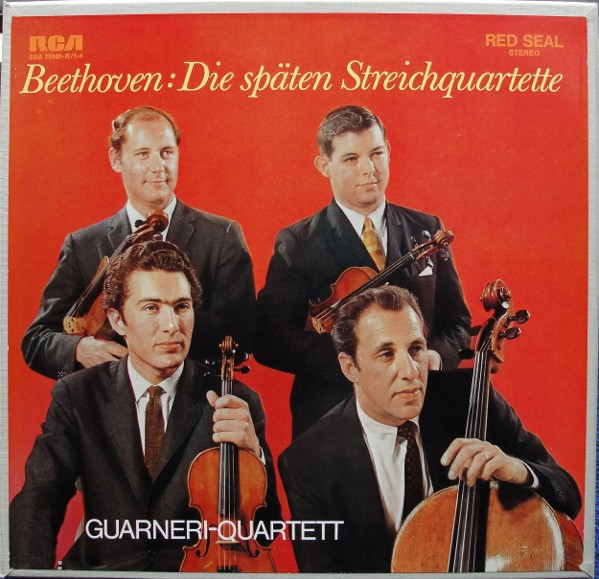 Beethoven — The Guarneri Quartet – The Five Late Quartets And E