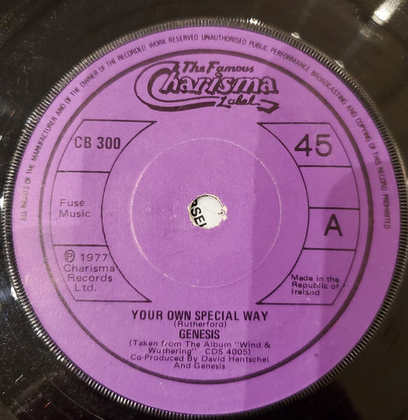Genesis - Your Own Special Way | Releases | Discogs