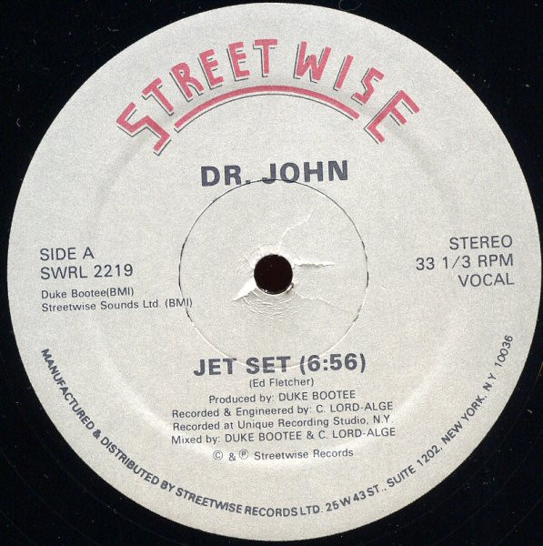 Dr. John – Jet Set (1984, Vinyl) - Discogs