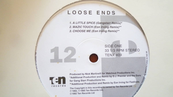 Loose Ends - A Little Spice (Gang Starr Remix) | Releases | Discogs