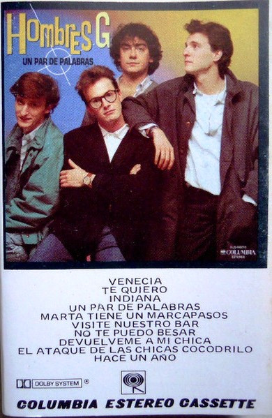 Hombres G – Un Par De Palabras (1987, Cassette) - Discogs