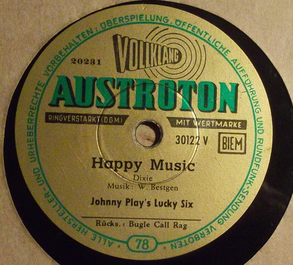 Album herunterladen Johnny Play's Lucky Six - Happy Music Bugle Call Rag