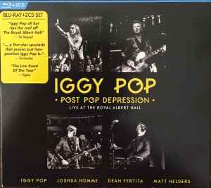 Iggy Pop - Post Pop Depression - Live At The Royal Albert Hall album cover