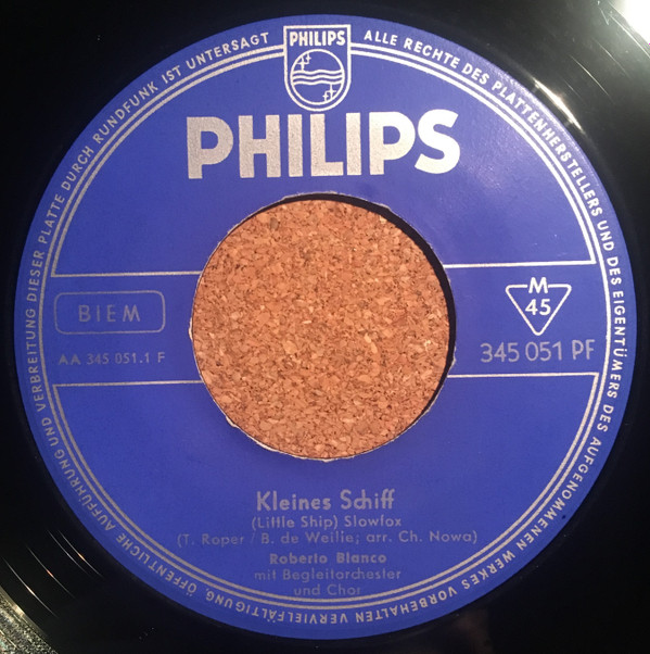 lataa albumi Roberto Blanco - Kleines Schiff Übers Meer
