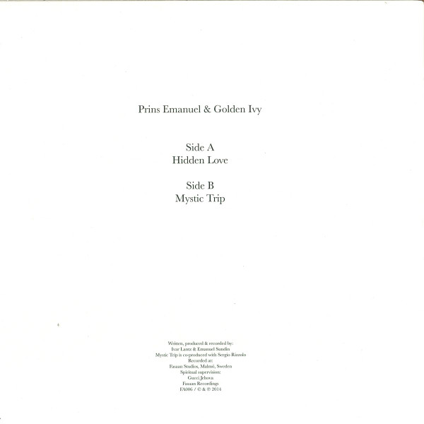 last ned album Prins Emanuel & Golden Ivy - Hidden Love Mystic Trip