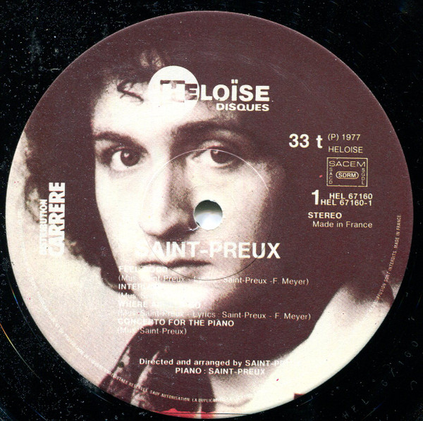 Disque 33 t st Preux Samara - Vinyle