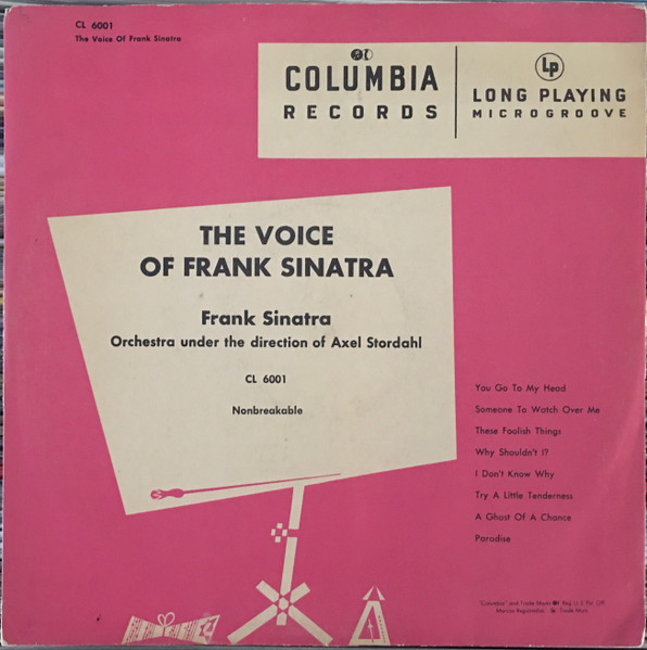 Frank Sinatra – The Voice Of Frank Sinatra (1949, Pink Jacket