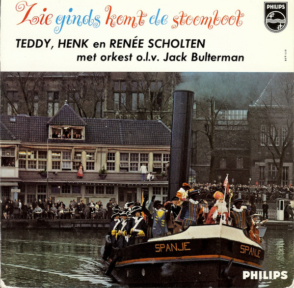 last ned album Teddy, Henk En René Scholten - Zie Ginds Komt De Stoomboot