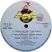 Mark Farina / P.C. Dee – Relight My Fire / Popcorn (1990, Vinyl