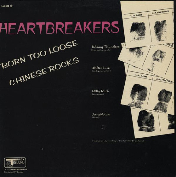 Heartbreakers – Born To Lose / Chinese Rocks (1977, Vinyl) - Discogs