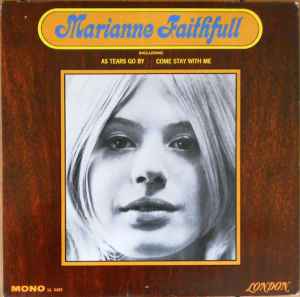 Marianne Faithfull – Marianne Faithfull (1965, Vinyl) - Discogs