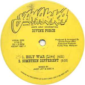 Holy War (Live) / Somethin Different - Divine Force