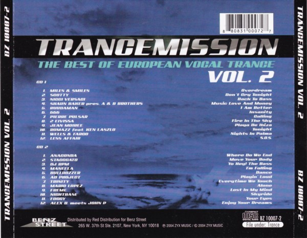 Album herunterladen Various - Trancemission The Best Of European Vocal Trance