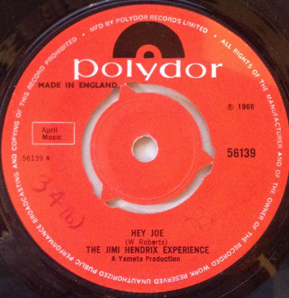 Hey Joe by Jimi Hendrix Experience (EP, Psychedelic Rock): Reviews,  Ratings, Credits, Song list - Rate Your Music