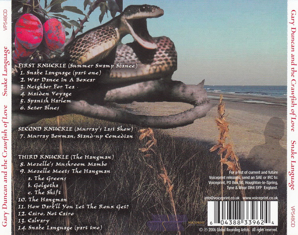 descargar álbum Gary Duncan With Crawfish Of Love - Snake Language