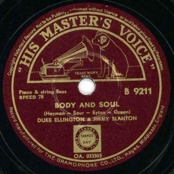 Duke Ellington & Jimmy Blanton – Body And Soul / Mr. J. B. Blues 
