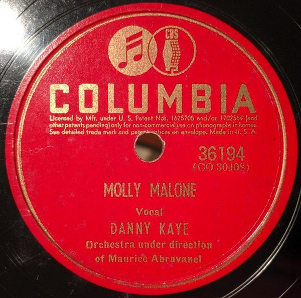 baixar álbum Danny Kaye - Dinah Molly Malone