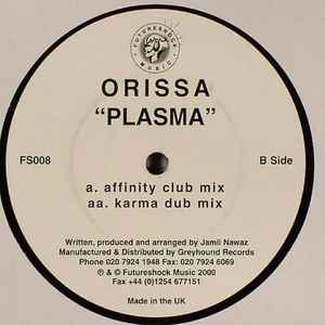 Portada de album Orissa - Plasma