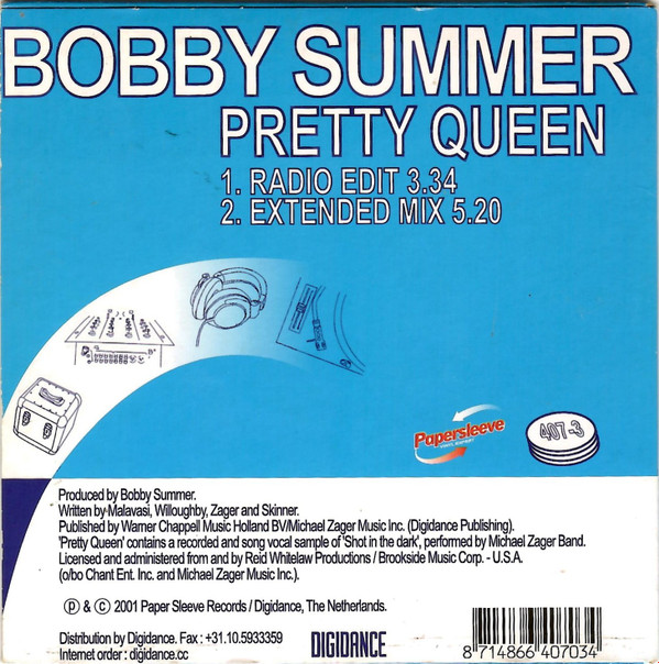 descargar álbum Bobby Summer - Pretty Queen
