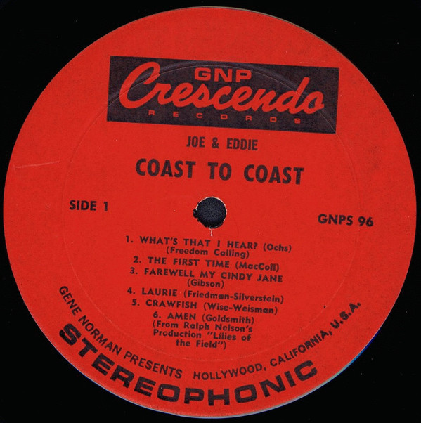 ladda ner album Joe & Eddie - Coast To Coast