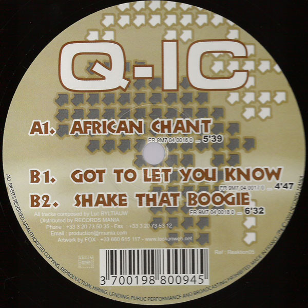 Album herunterladen Qic - African Chant