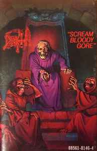 Death – Scream Bloody Gore (1987, Clear, Cassette) - Discogs