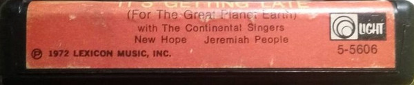 ladda ner album The Continental Singers New Hope The Jeremiah People - Its Getting Late