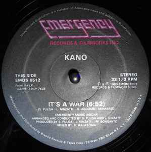 Kano - It's A War / Ahjia album cover