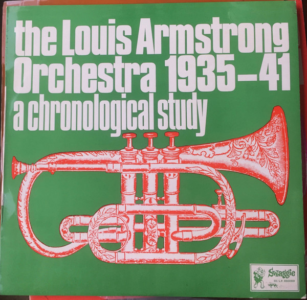 Louis Armstrong Back in New York 1935 Vintage Vinyl Record 