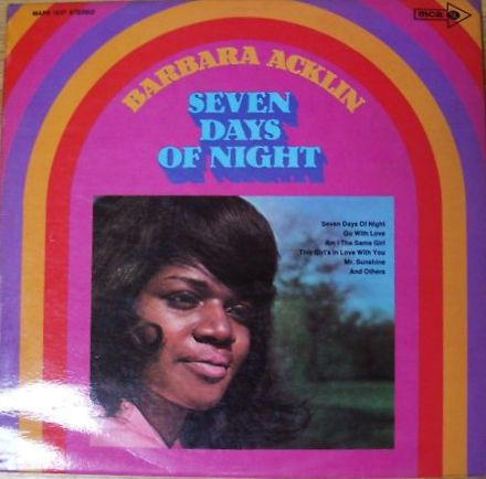 Barbara Acklin – Seven Days Of Night (1969, Pinckneyville Pressing 