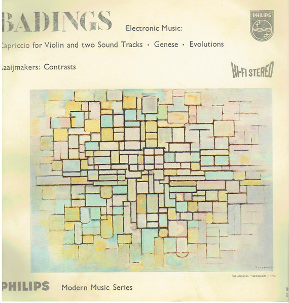 Henk Badings / Dick Raaijmakers – Electronic Music (Vinyl) - Discogs
