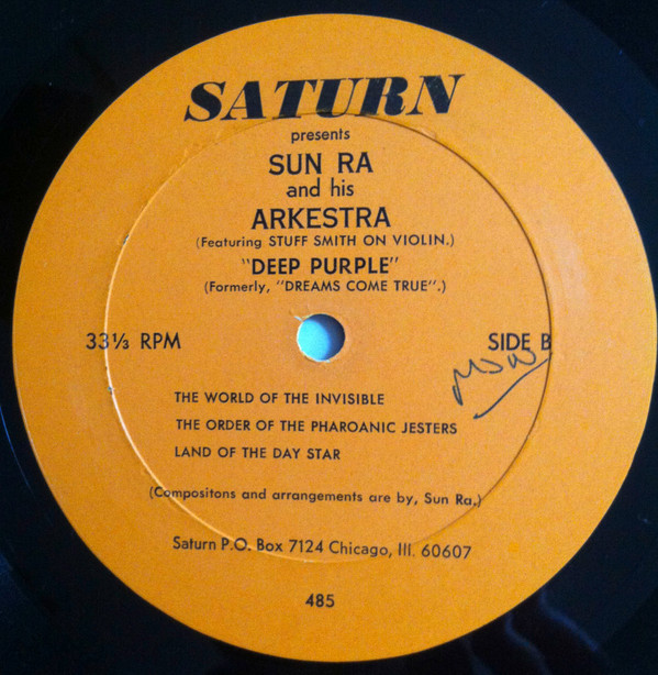 last ned album Sun Ra And His Arkestra Featuring Stuff Smith - Deep Purple