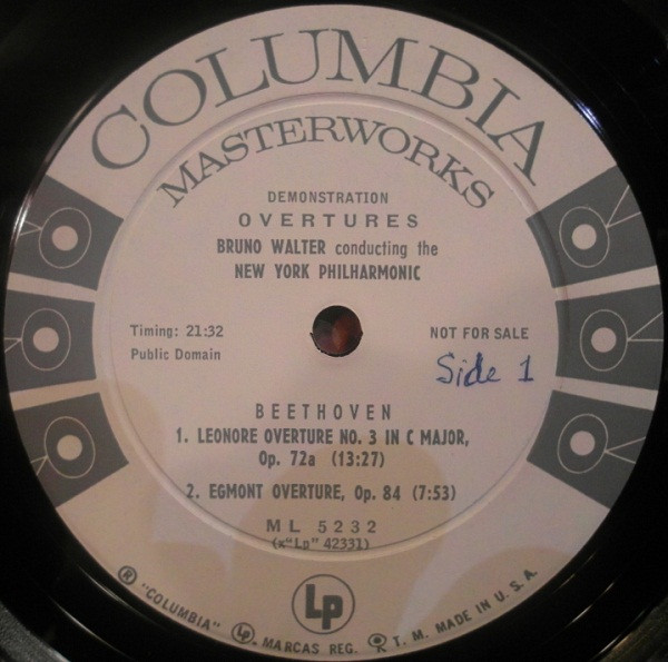 lataa albumi Bruno Walter Conducting The New York Philharmonic Orchestra Beethoven, Brahms - Overtures