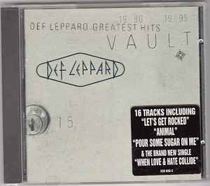 Def Leppard - Vault (Def Leppard Greatest Hits 1980-1995) album cover