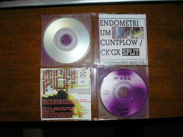 last ned album Endometrium Cuntplow CK'GX - Industrial Accident Report 226