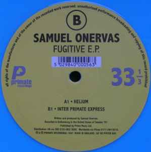 Samuel Onervas - Fugitive E.P. album cover