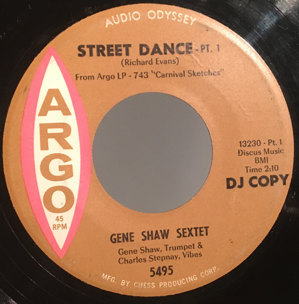 Gene Shaw Sextet – Street Dance (1965, Vinyl) - Discogs