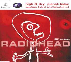 High & Dry / Planet Telex (CD, Single) for sale