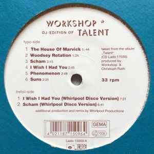 Workshop - DJ-Edition Of Talent album cover