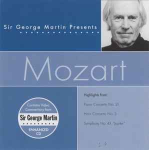George Martin - Sir George Martin Presents Mozart album cover